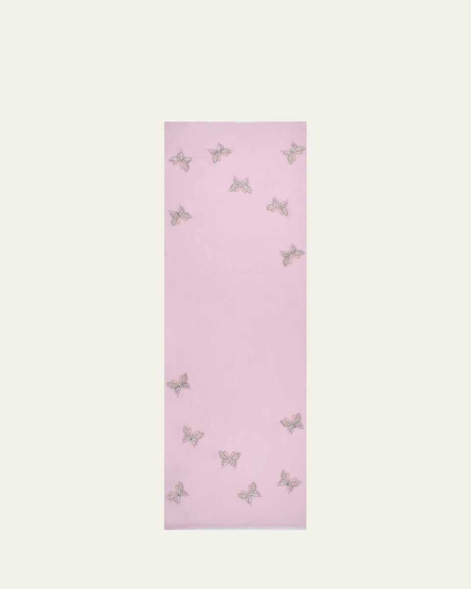 Butterfly Cashmere Scarf